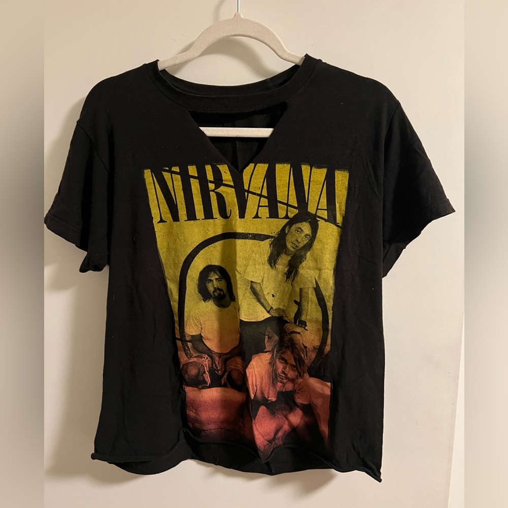 Nirvana Band T Shirt Medium